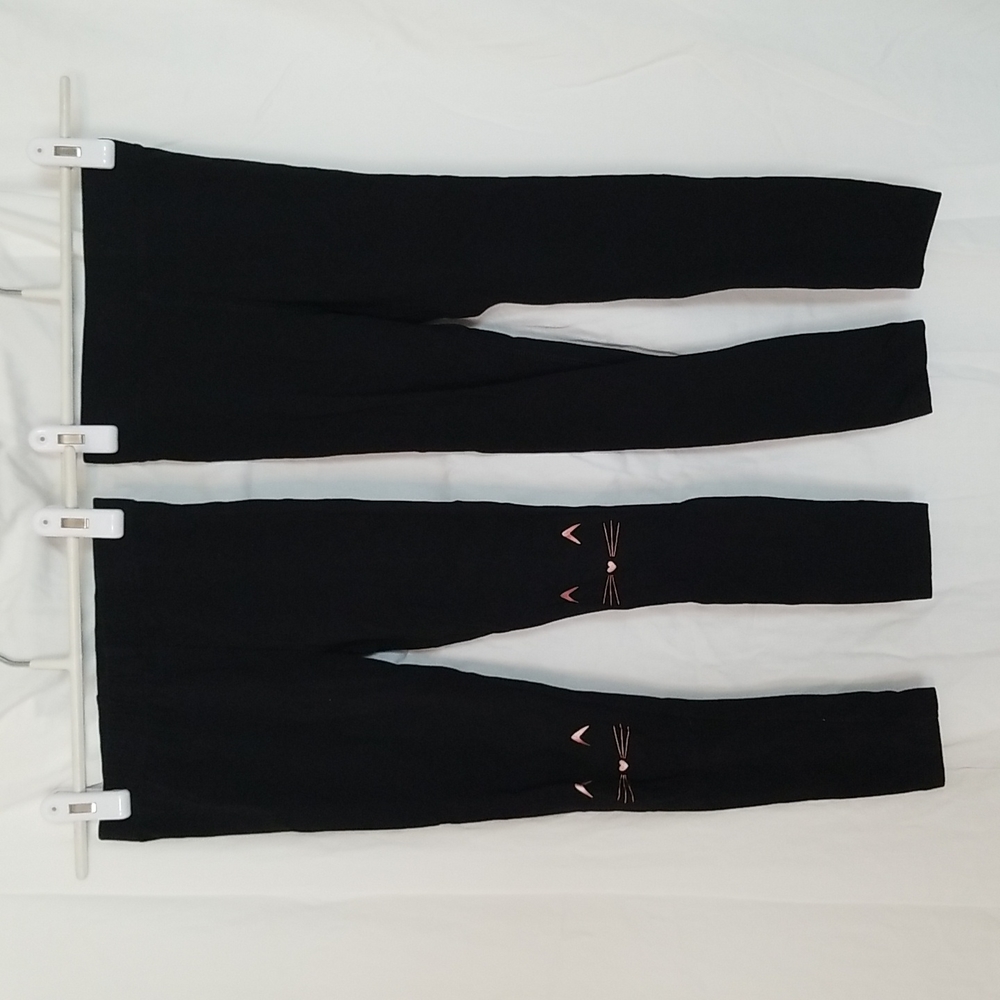Girls 6-7 black leggings